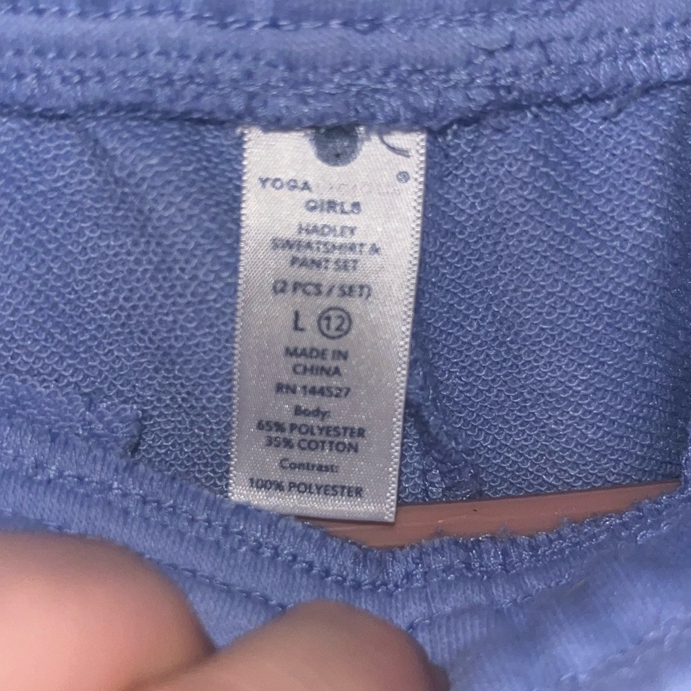 Light Blue Two-Piece Lounge Set - Picture 2 of 11
